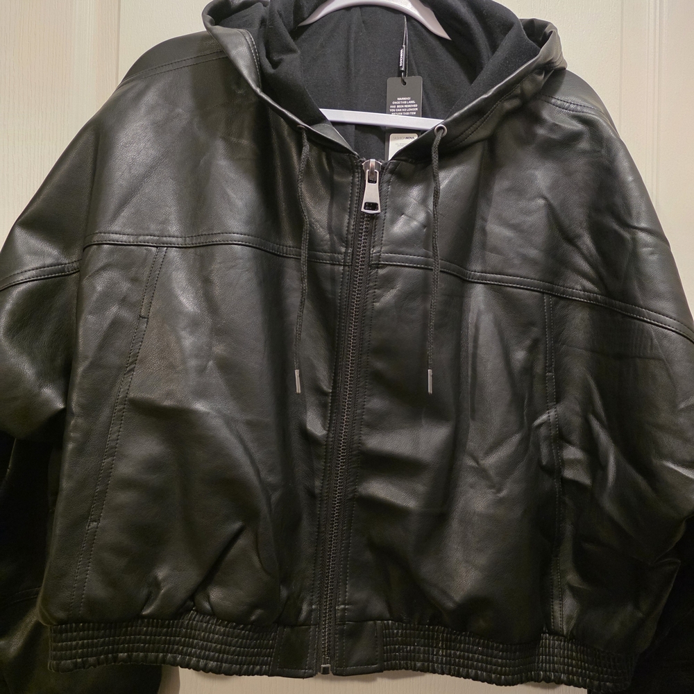 Fashion Nova Black Leather Jacket